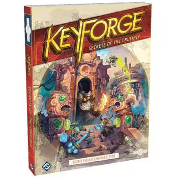 Книга Keyforge: Secrets Of The Crucible: Genesys Rpg Fantasy Flight Games