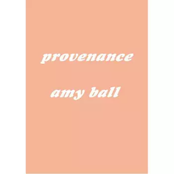 Книга Provenance (Paperback)