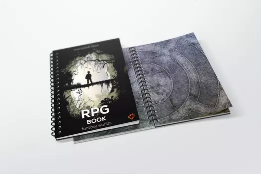 Книга РПГ А4 - Квадратная сетка D&D Inna marka