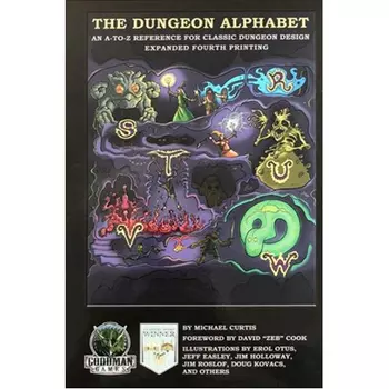 Книга The Dungeon Alphabet Expanded: An A-To-Z Reference For Classic Dungeon Design