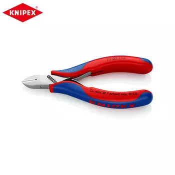 KNIPEX 115 мм прецизионные электронные диагональные плоскогубцы, плоскогубцы, ножницы для водяного рта, электронные ножницы, пластиковые плоскогубцы, диагональные плоскогубцы 77 02 115