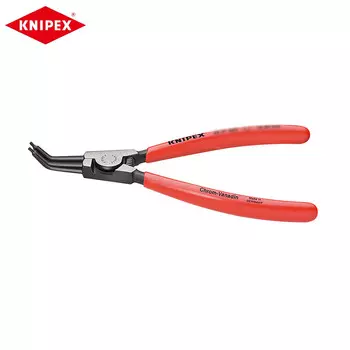 KNIPEX 19–60 мм плоскогубцы для внешних стопорных колец (уголок 45 градусов) клещи для стопорных колец пружинные клещи внутренние и внешние расширительные клещи двойного назначения 46 31 A22