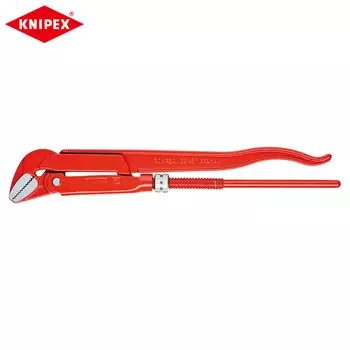KNIPEX 45o угловой трубный ключ, регулируемый трубный ключ 320 мм, гайка, разборка и сборка, плоскогубцы для водяного насоса 83 20 010