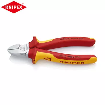 KNIPEX K.70 06 160 универсальные изолированные нержавеющие диагональные плоскогубцы диагональные плоскогубцы 7006160