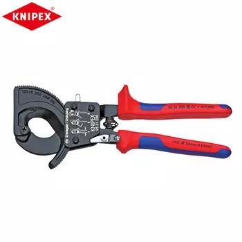 KNIPEX K.95 31 250 кабельный резак с храповым механизмом, немецкий инструмент 9531250