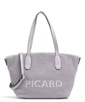 Knitwork Шоппер из переработанного полиэстера Picard, фиолетовый