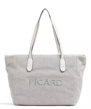 Knitwork Шоппер из переработанного полиэстера Picard, серый