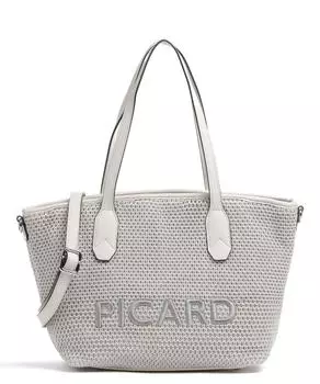 Knitwork Шоппер из переработанного полиэстера Picard, серый