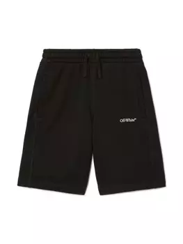 Книжные шорты Off-White Kids, черный