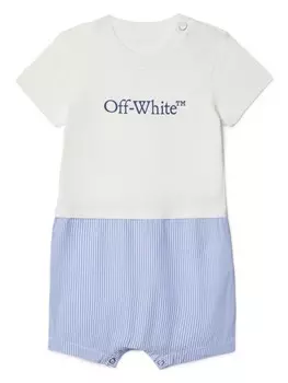 Книжный Сплит-боди Off-White Kids, белый