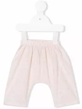 Knot брюки Zinnia с цветочным принтом, розовый