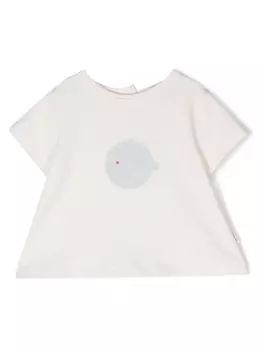 Knot футболка Balloon Fish, белый