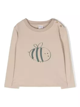 Knot футболка Bee, нейтральный цвет