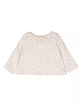 Knot футболка Camille с длинными рукавами, нейтральный цвет