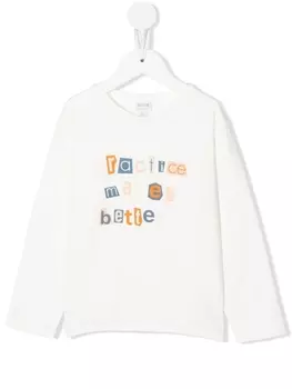 Knot футболка с надписью, белый