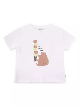 Knot футболка с принтом, белый