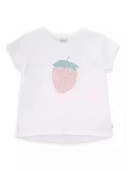 Knot футболка с принтом, белый