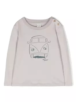 Knot футболка Van с длинными рукавами, нейтральный цвет