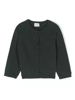 Knot кардиган Filippa из шерсти мериноса, зеленый