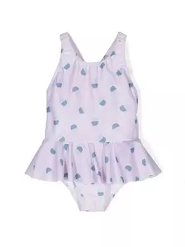 Knot купальник Pippa с принтом, фиолетовый