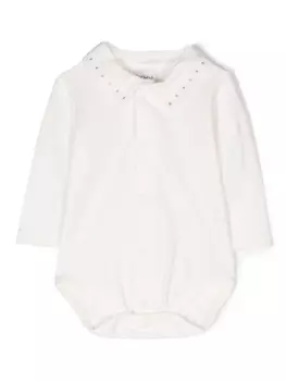 Knot Mamo cotton-blend body, белый