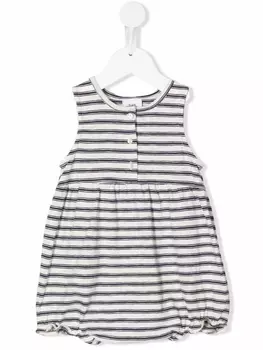 Knot полосатый ромпер Mary без рукавов, синий
