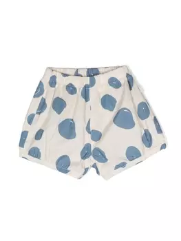 Knot шорты Liz с принтом, нейтральный цвет