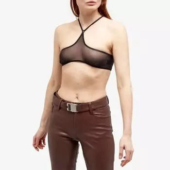 Knwls Chk Бюстгальтер, черный