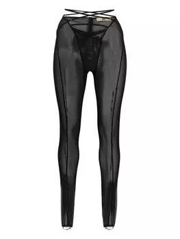 KNWLS полупрозрачные леггинсы, черный