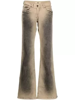 KNWLS расклешенные джинсы Alice, коричневый