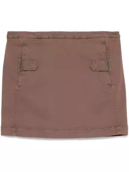 KNWLS юбка мини Shiv, коричневый