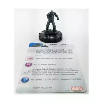Кобальтовый человек #039 (R), Marvel HeroClix - Civil War Organized Play - Singles