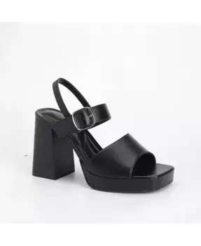 Коби Платформенные Сандалии BERNESS, черный