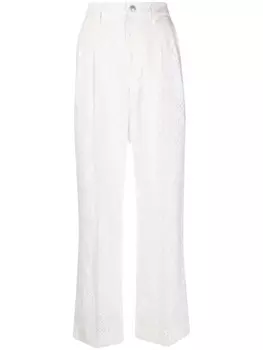 Koch широкие брюки, белый
