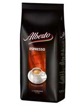 Кофе ЭСПРЕССО от Alberto, 1000г в зернах