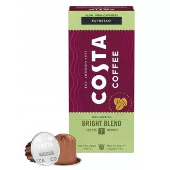 Кофе в капсулах Costa Coffe Bright Blend, совместимый с Nespresso ESPRESSO, 10 капсул sarcia.eu