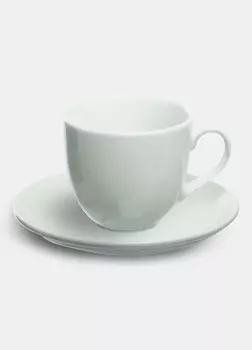 Кофейная чашка из жемчужного фарфора Croff, белый