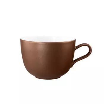Кофейная чашка Liberty Bronze с молоком 0,38 л Seltmann Weiden, белый/бронзовый
