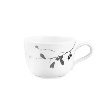 Кофейная чашка Liberty Dark Rose Hip 0,26 л Seltmann Weiden, белый черный