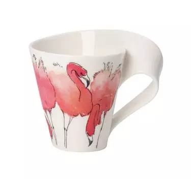 Кофейная кружка flamingo newwave caff Villeroy & Boch, розовый