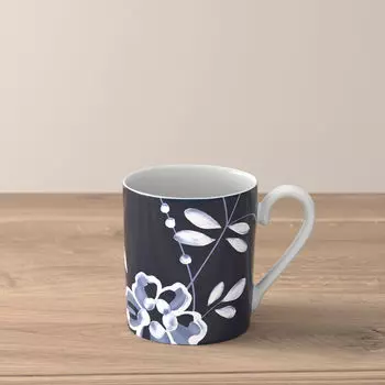 Кофейная кружка Vieux Luxembourg Brindille синяя Villeroy & Boch, синий