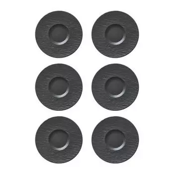 Кофейная основа manufacture rock, набор из 6 шт. Villeroy & Boch, черный