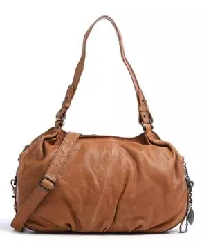 Кофейная сумка на плечо Klatsch Phoebe из мелкозернистой яловой кожи Aunts & Uncles, коричневый