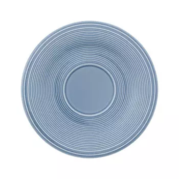 Кофейное блюдце Color Loop Horizon 15,5 см like. by Villeroy & Boch, белый синий