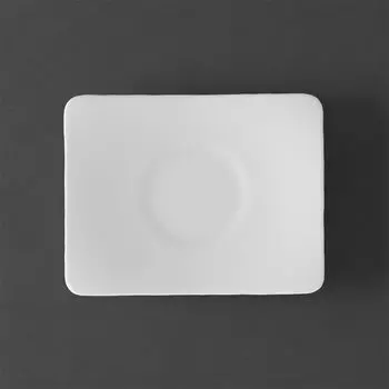 Кофейное блюдце Modern Grace 17x14см Villeroy & Boch, белый