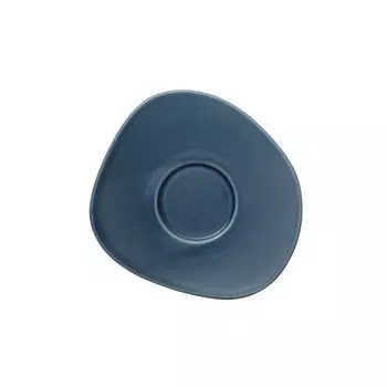 Кофейное блюдце Organic Turquoise, бирюзовый, 17,5см Villeroy & Boch, бирюзовый