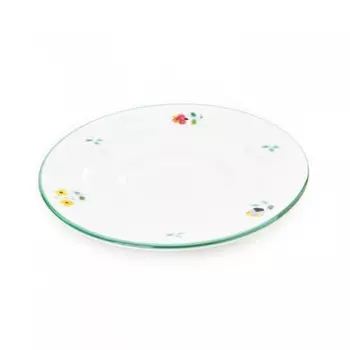 Кофейное блюдце с россыпью цветов Gourmet 16 см Gmundner Keramik, красочный