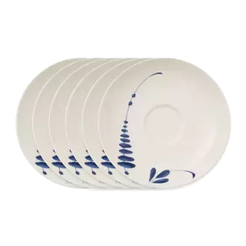 Кофейное блюдце Vieux Luxembourg Villeroy & Boch, сине-белый