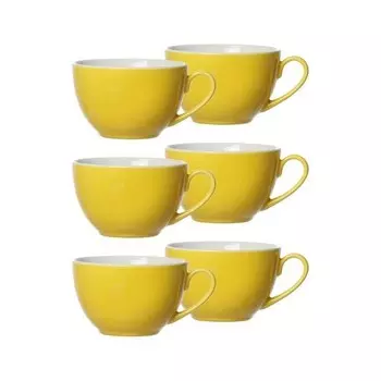 Кофейные чашки doppio, набор 6 шт. Ritzenhoff, желтый