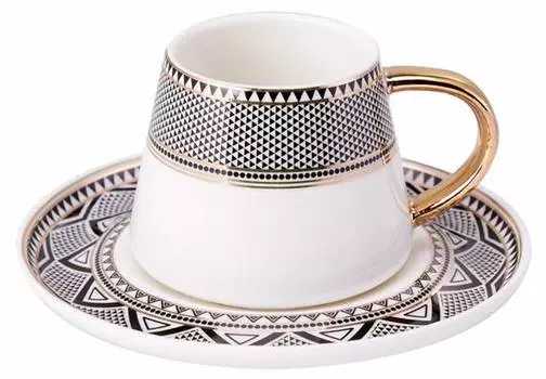 Кофейные чашки globe (набор из 6 шт.) Karaca, желтый